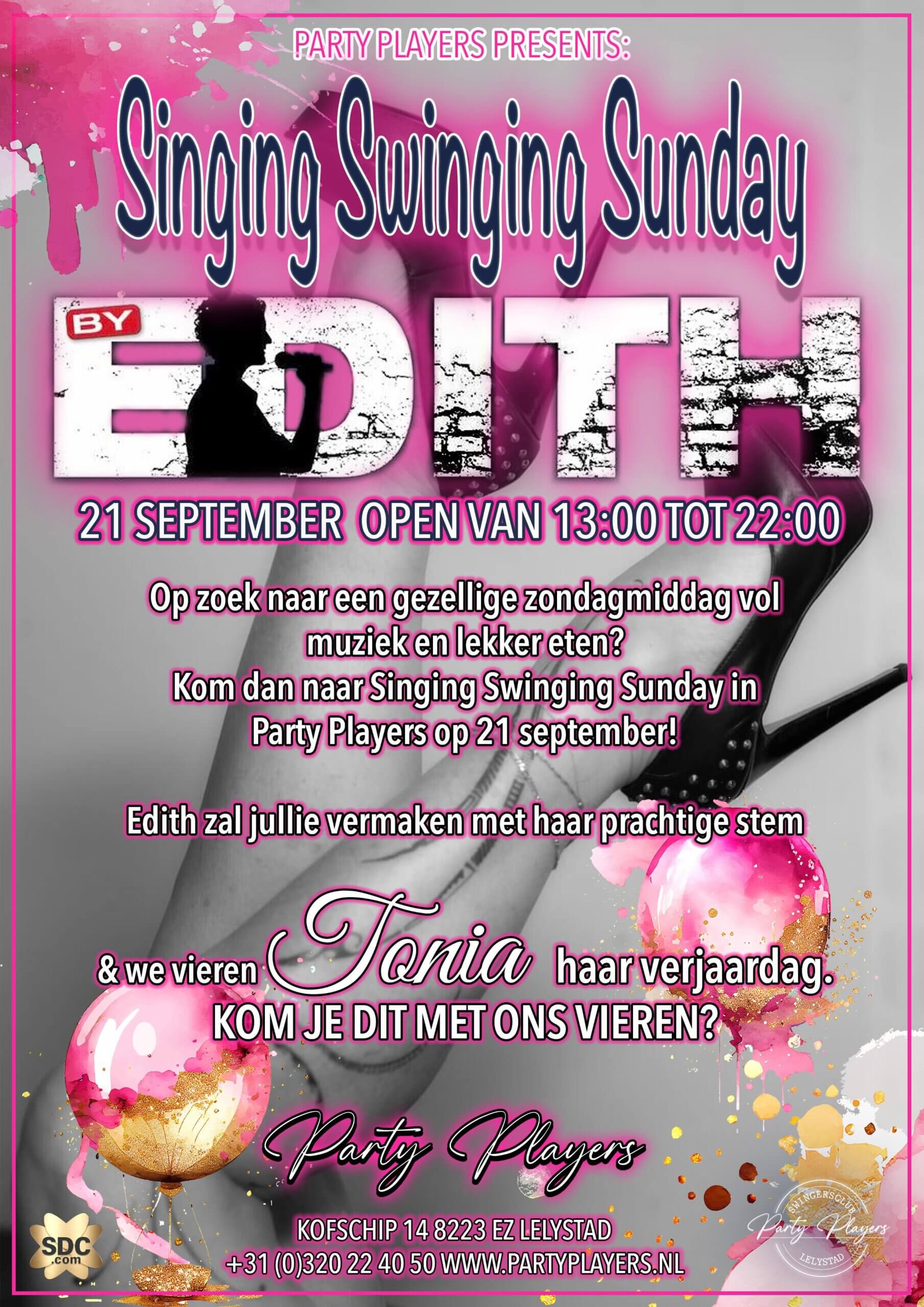 SINGING SWINGING SUNDAY BY EDITH